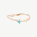 Gold Single Cobble Ring