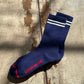Navy Boyfriend Socks