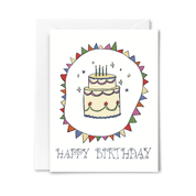 Pennant Banner Birthday Card