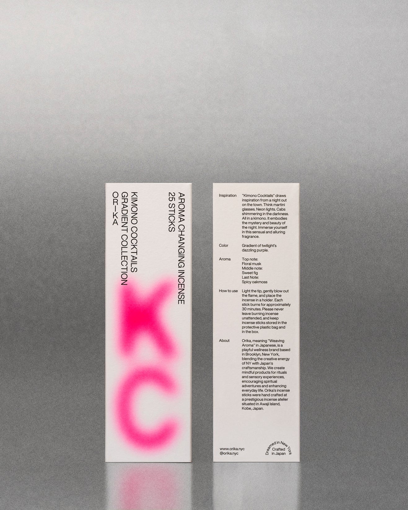 Kimono Cocktails - Fig Gradient Scent-Changing Incense