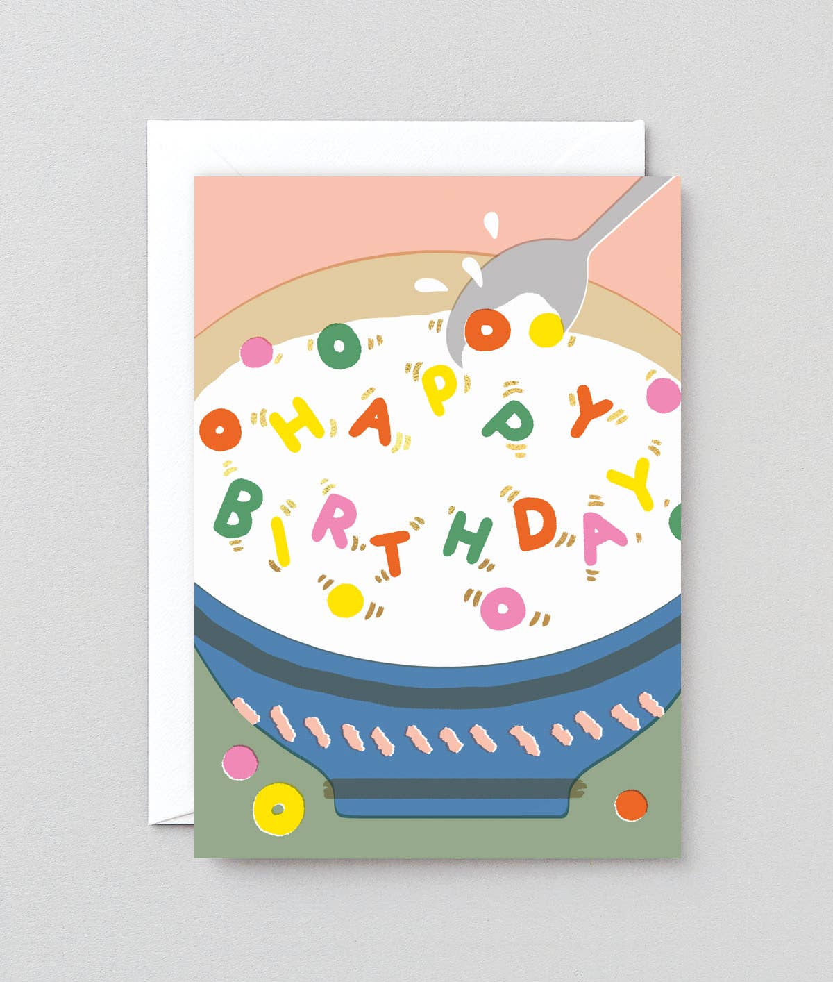 Happy Birthday Cereal Card