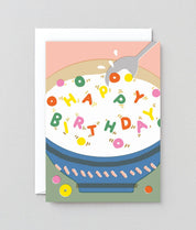 Happy Birthday Cereal Card