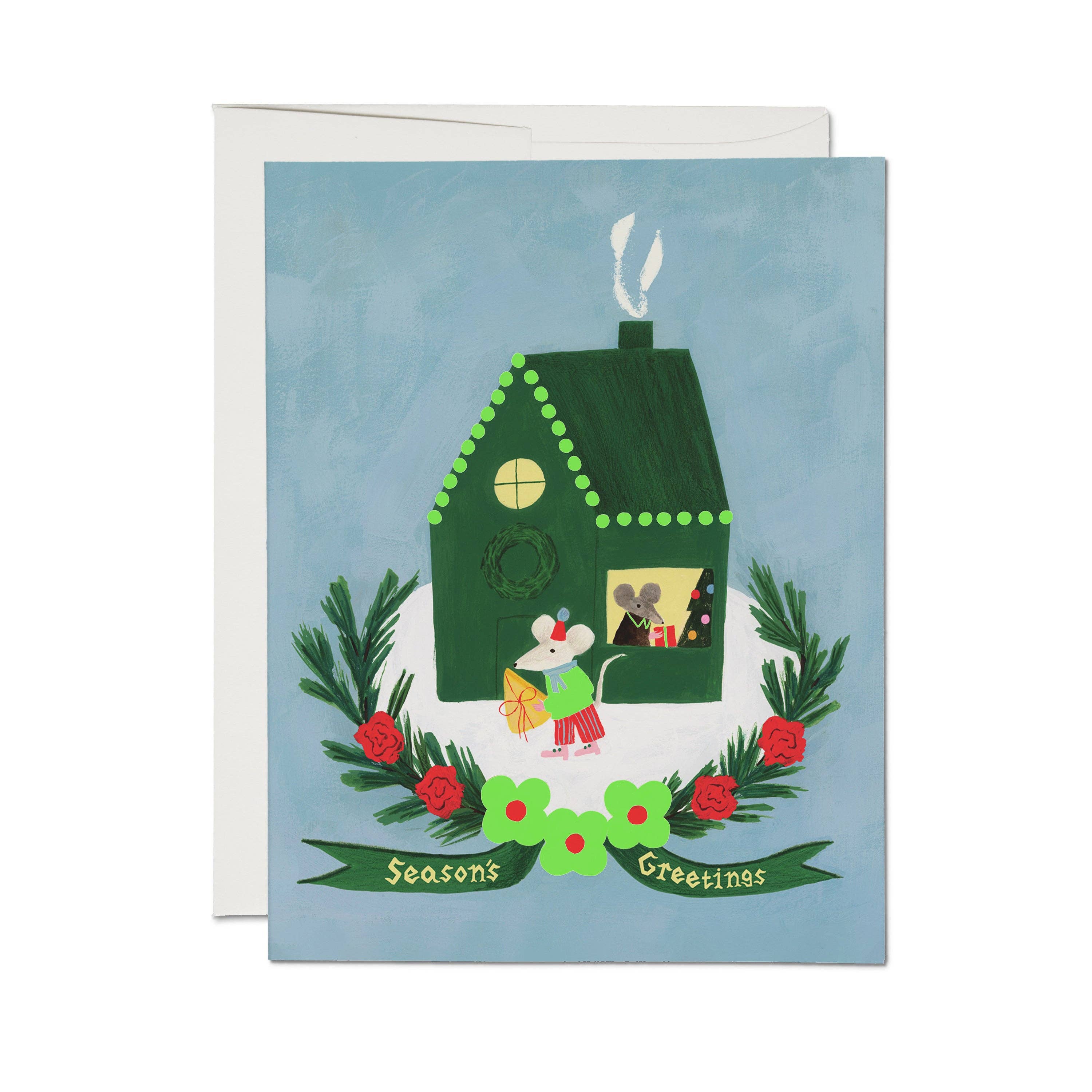 Mouse Tidings Card