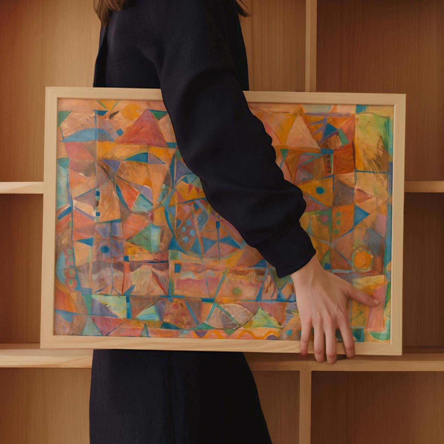 Western Home Midcentury Modern Print