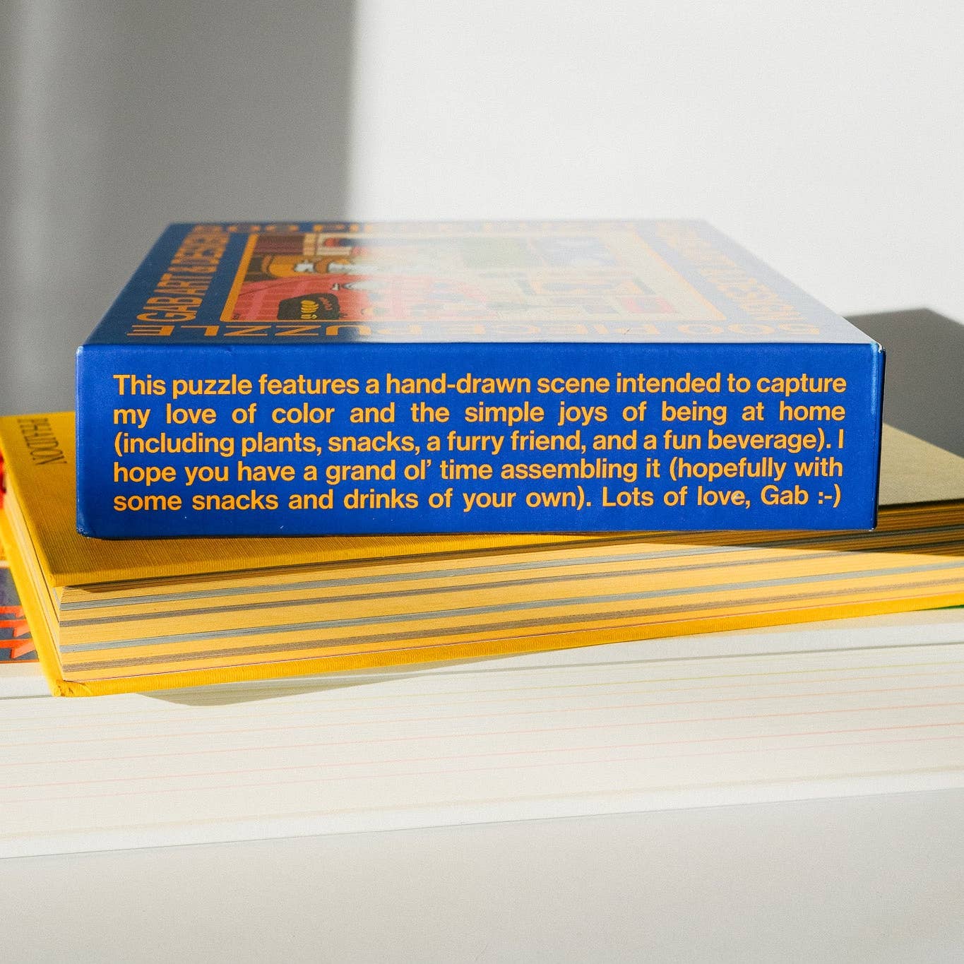 Happy Home Illustrated 500-piece Jigsaw Puzzle