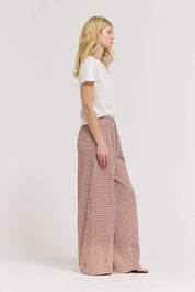 Relaxed Eyelet Pants