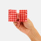 Midi Box Claw - Red Plaid
