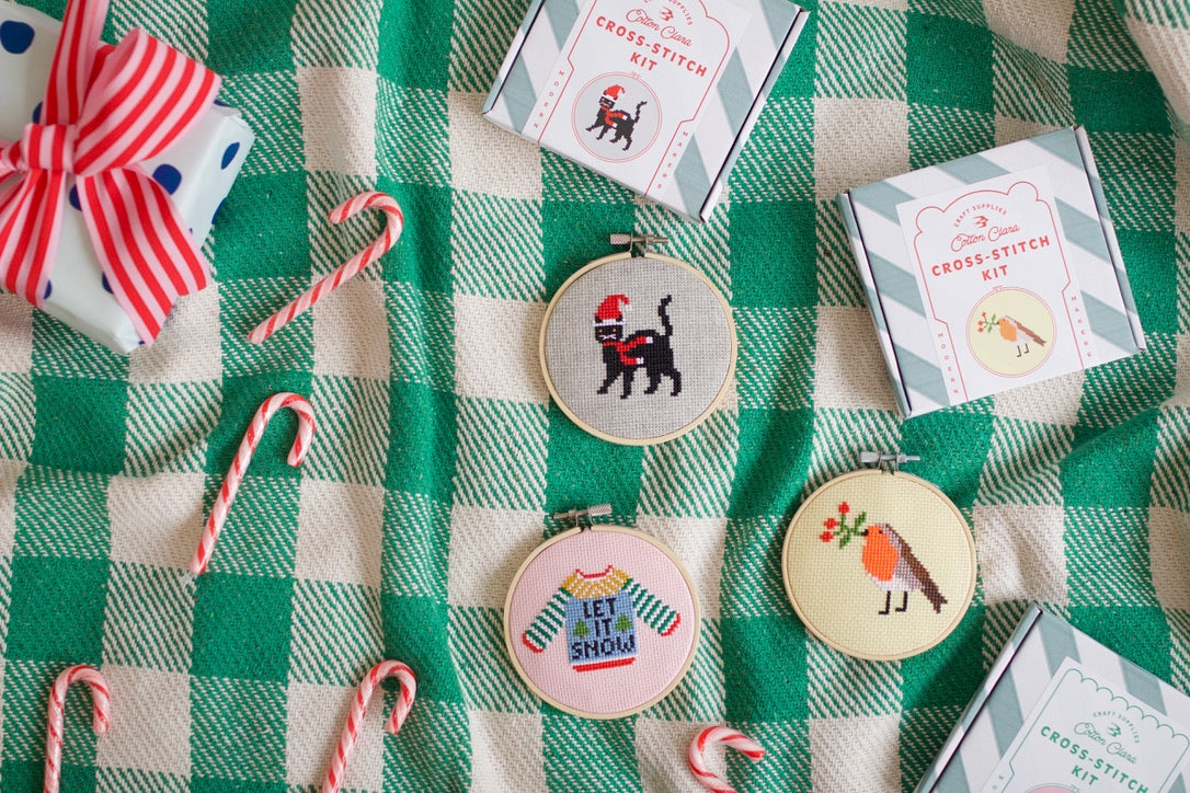 Christmas Mini Cross Stitch Kit