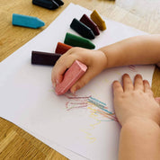 Triangle Beeswax Crayons