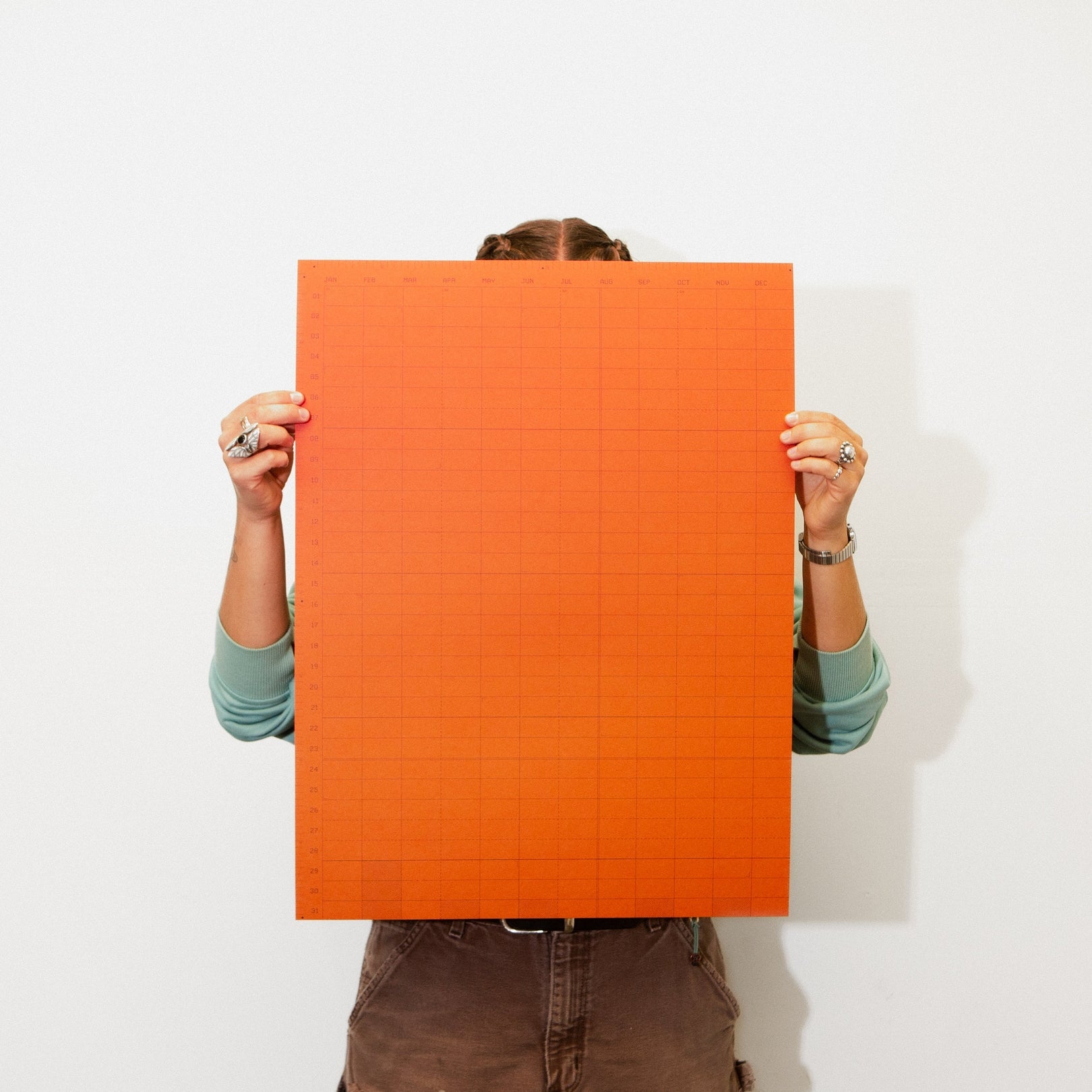 Open Dated 365 Day Wall Calendar