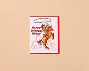 Bucko Birthday Card