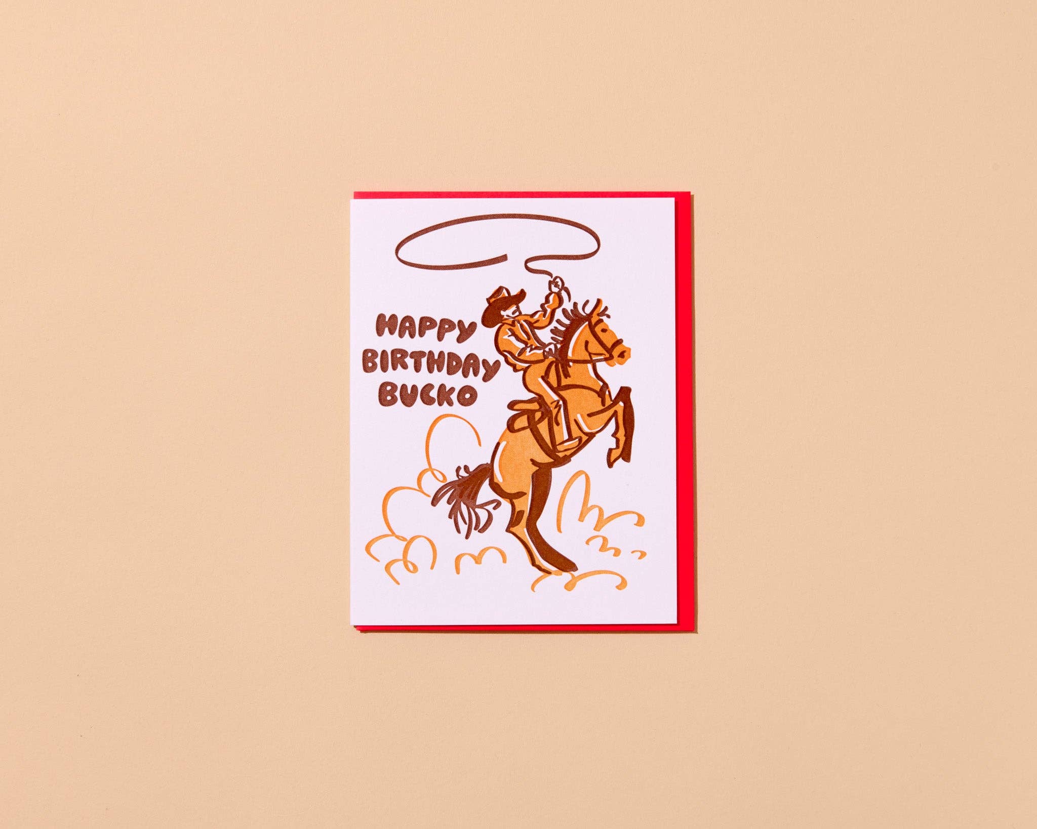 Bucko Birthday Card