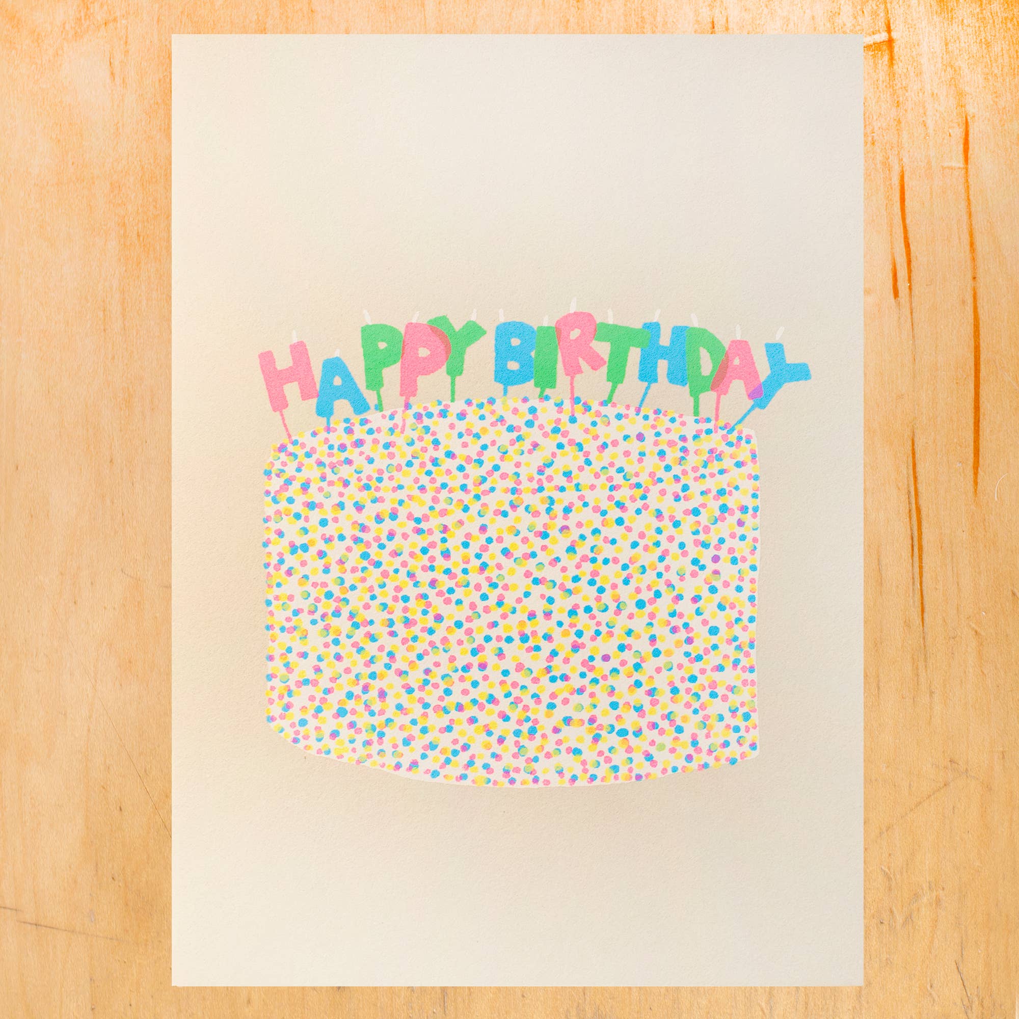 Birthday Cake Card