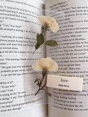 Pressed Flower Bookmark