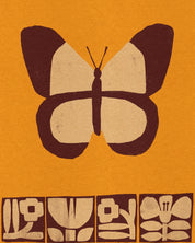 Butterfly & Blooms Art Print