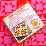 Mini Quilt Kit - Turquoise