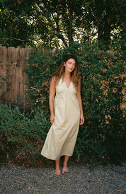Makinna Poplin Dress - Butter