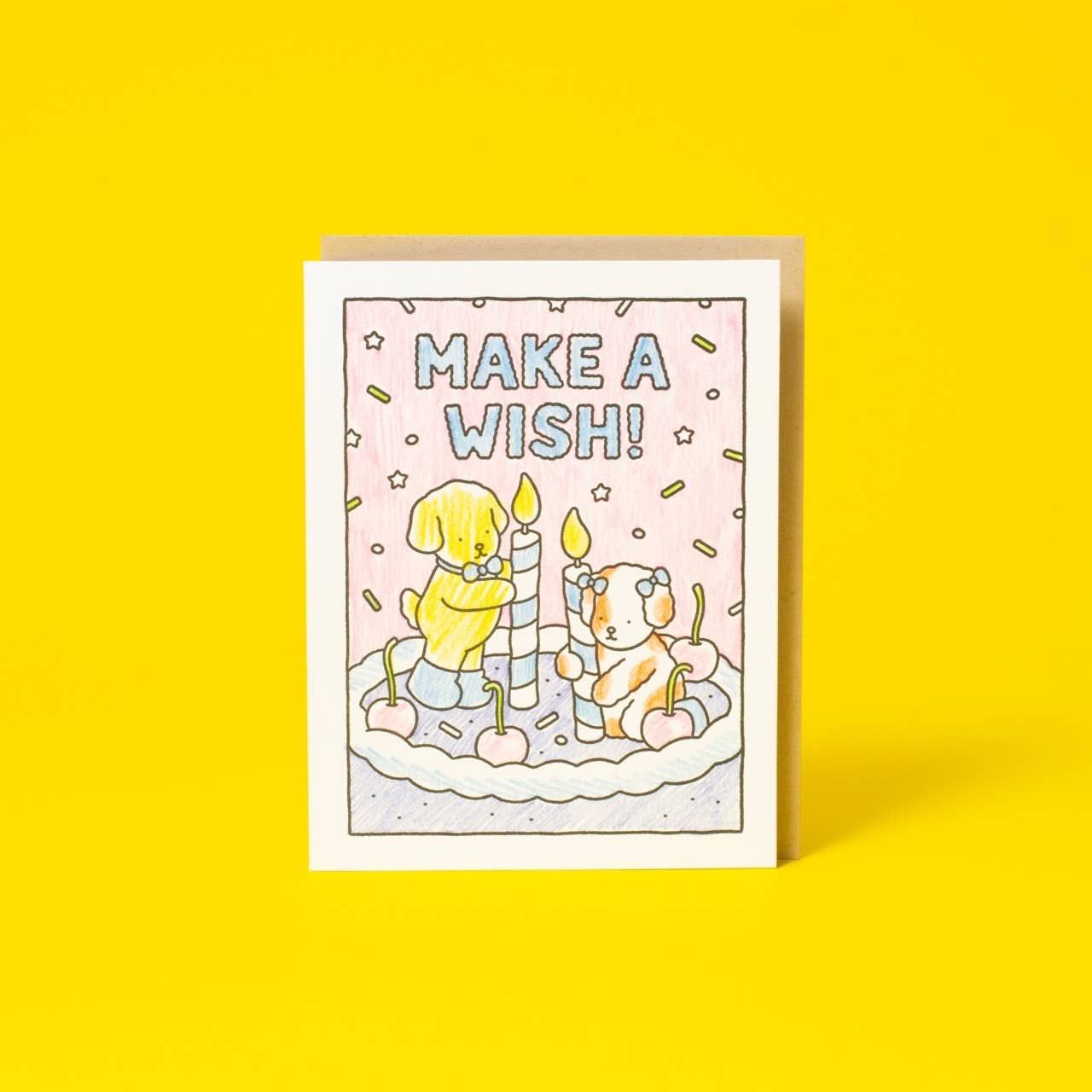 Birthday Wish Puppies Card