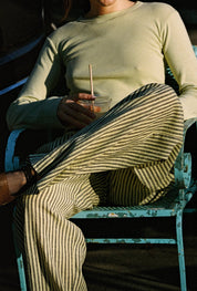 Laundered Stripe Pant