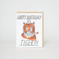 Birthday Tiger Card
