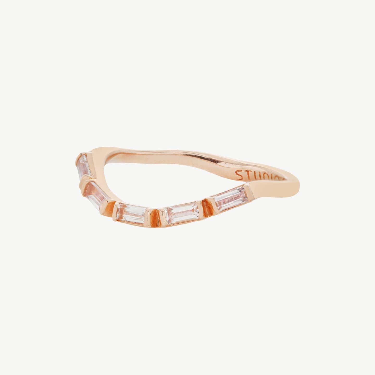 Bridge Ring - Topaz/Gold