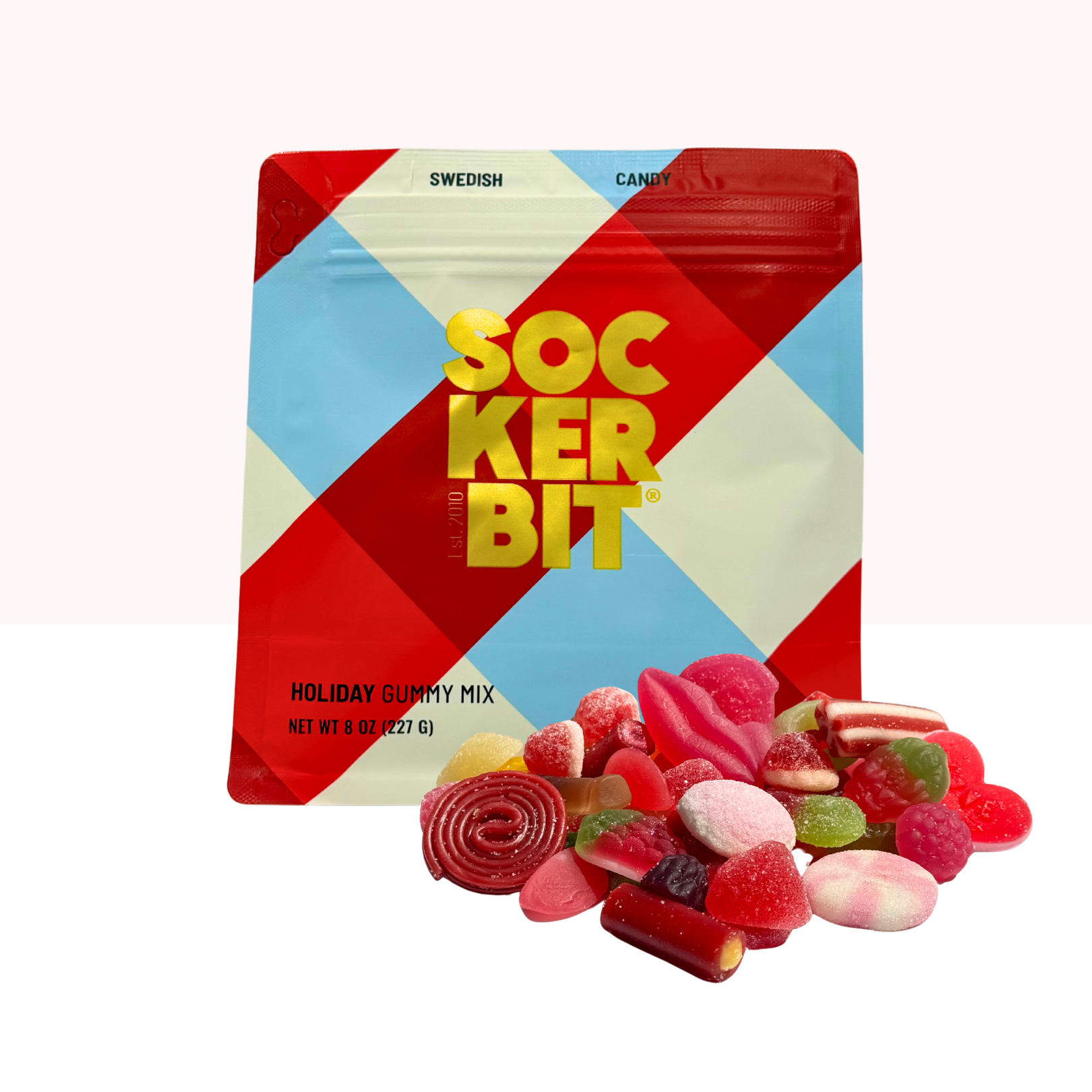 Holiday Swedish Candy Mix Pouch