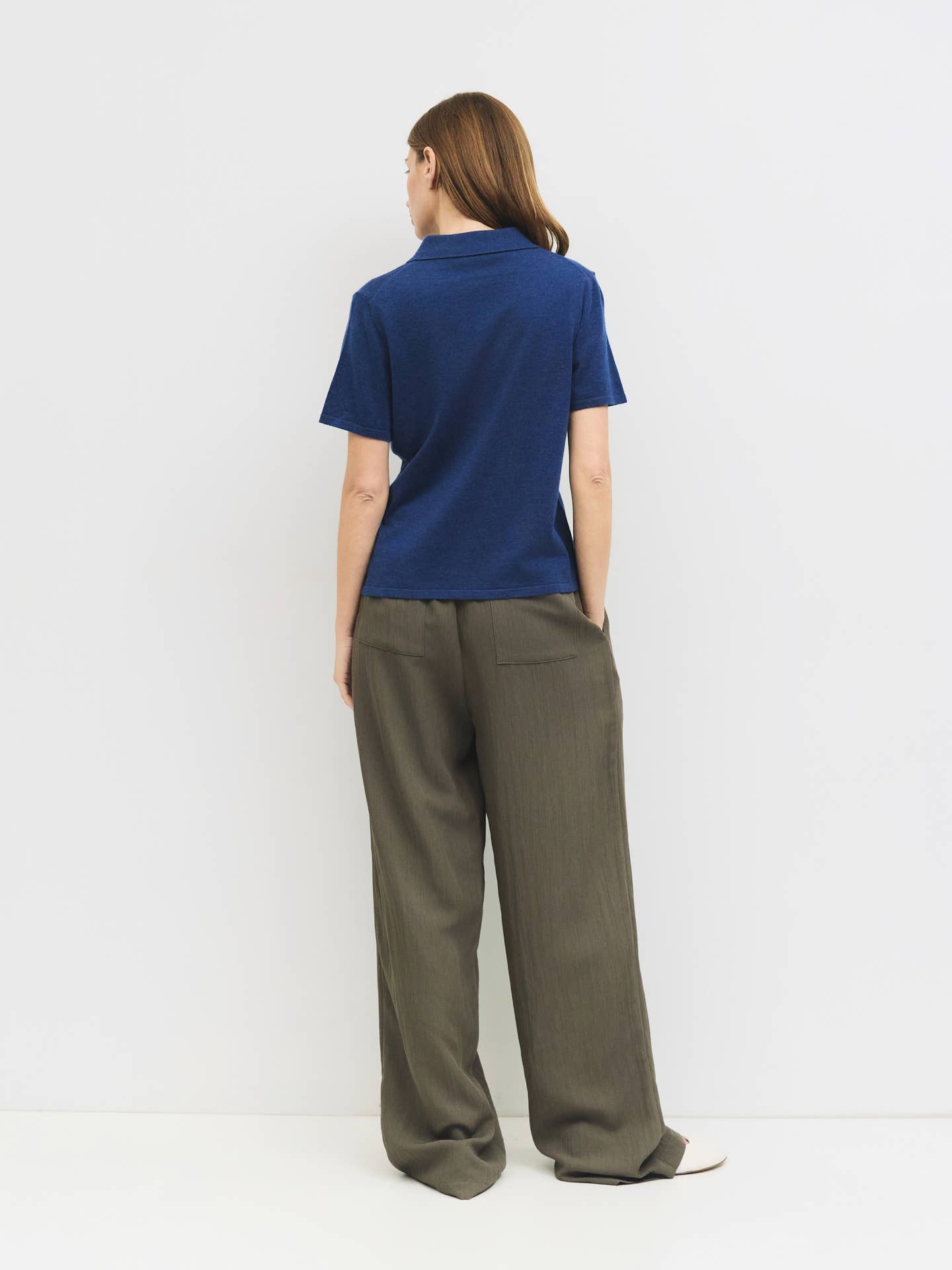 The Gemma Top - Navy