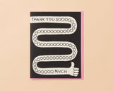 Thanks Soooo Much Card