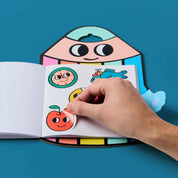 Montessori Stickers Book