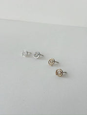 Spiral Charm Earrings