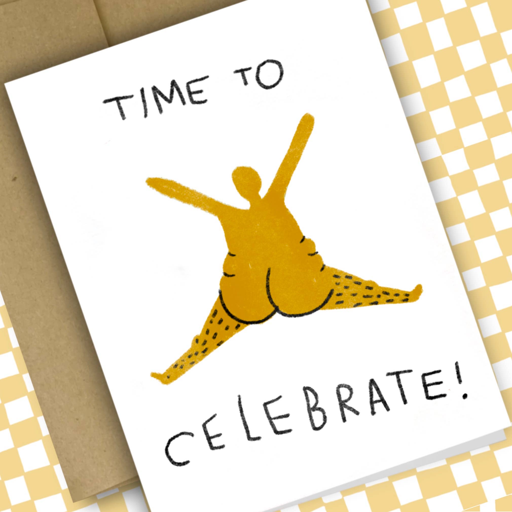 Time to Celebrate Greeting Card