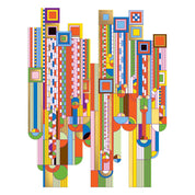 Frank Lloyd Wright Saguaro Cactus & Forms 750 Piece Shaped Foil Puzzle