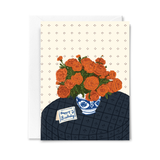 Marigolds Birthday Card