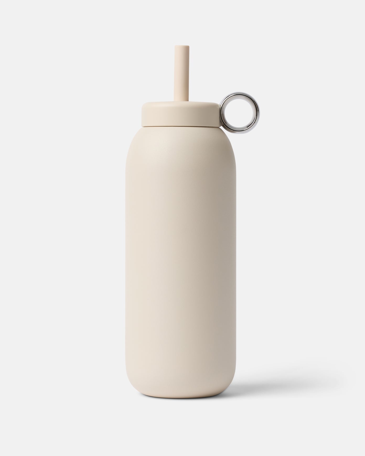 Stainless Straw Cap Water Bottle | 32oz