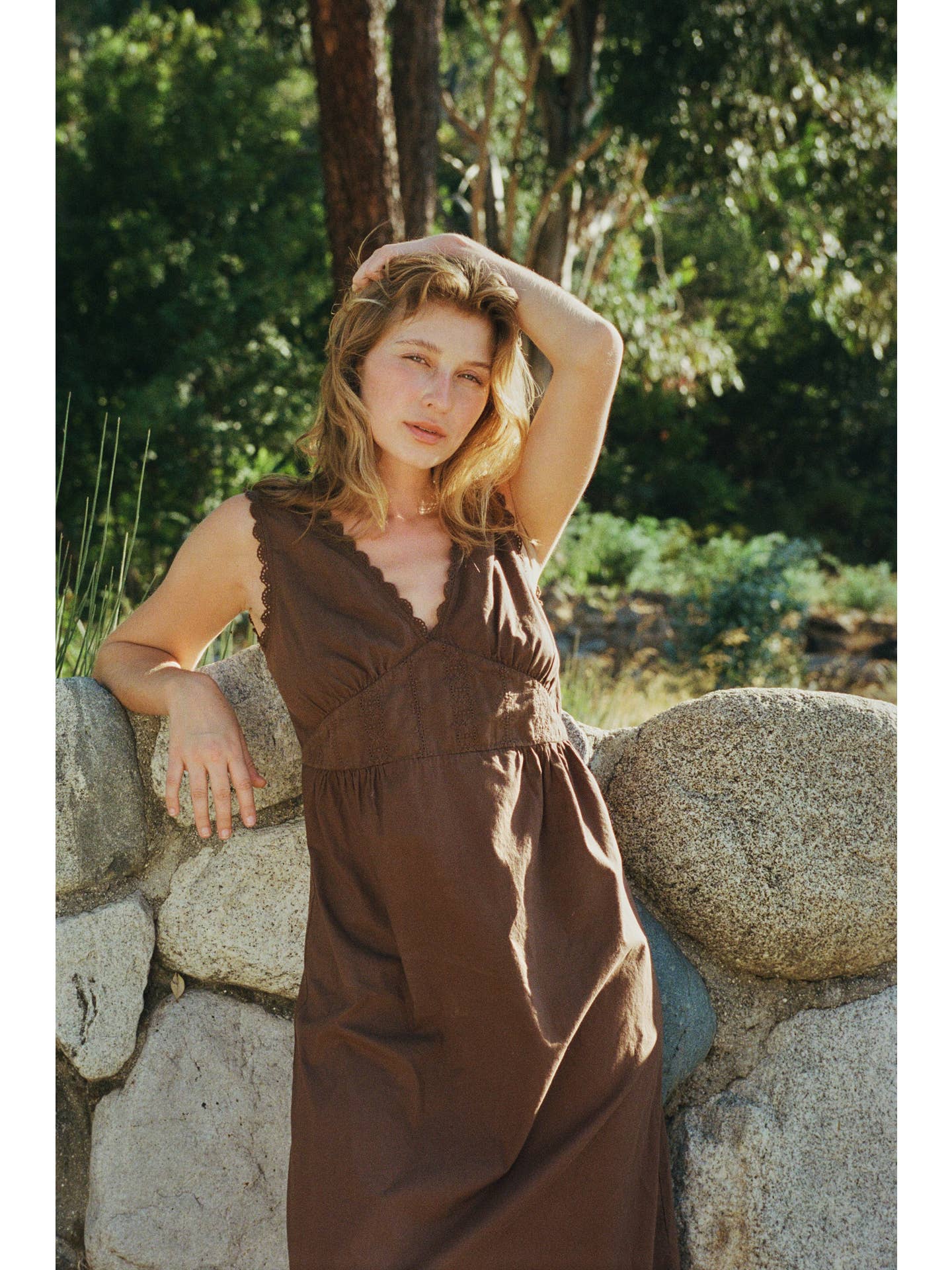 Makinna Poplin Dress