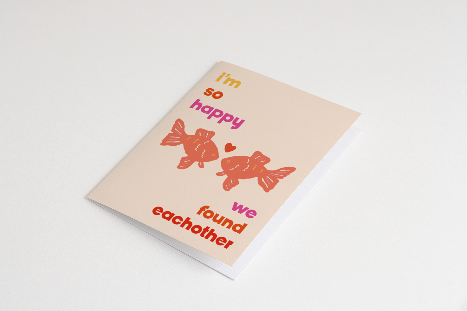 Fish Love Card