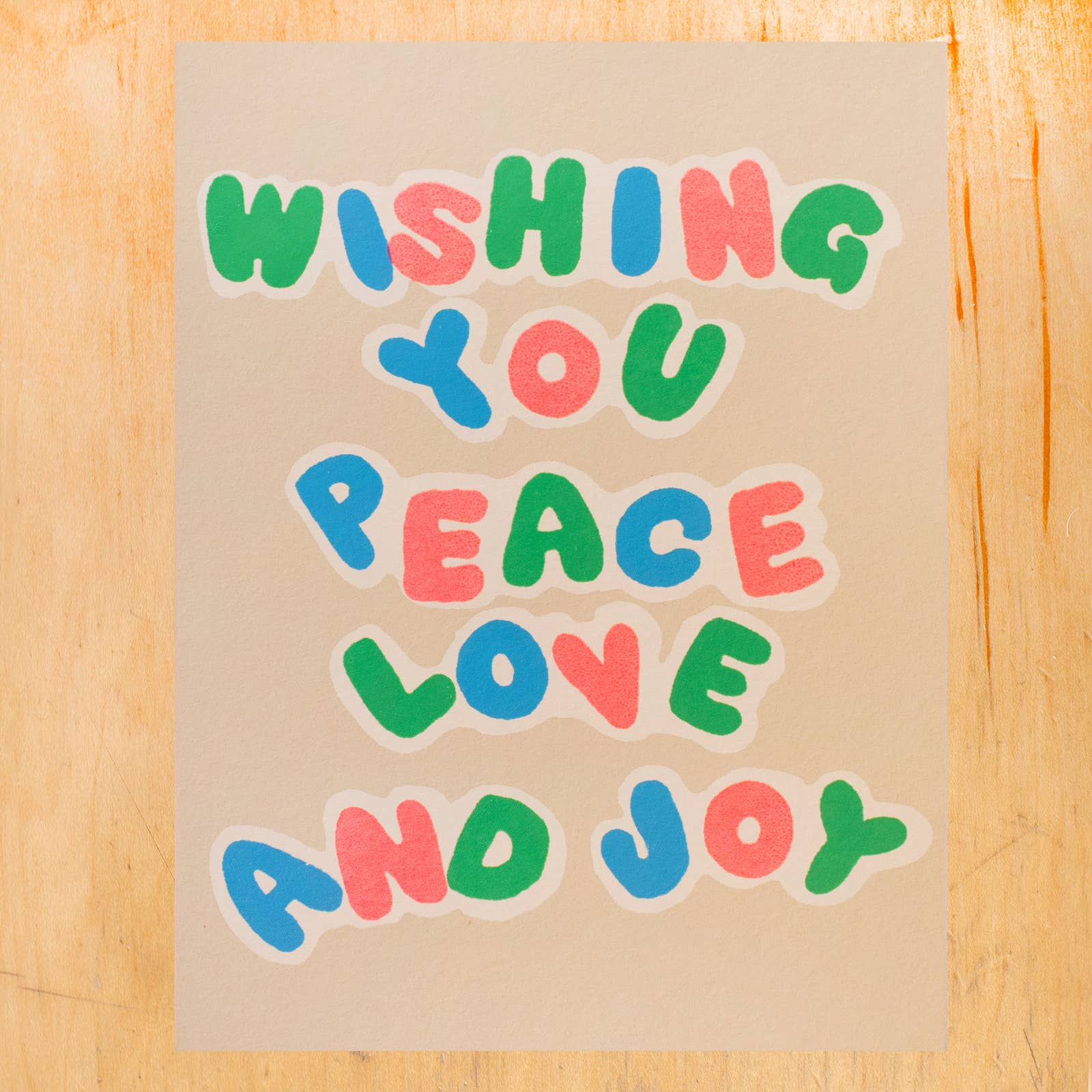 Wishing You Peace Card