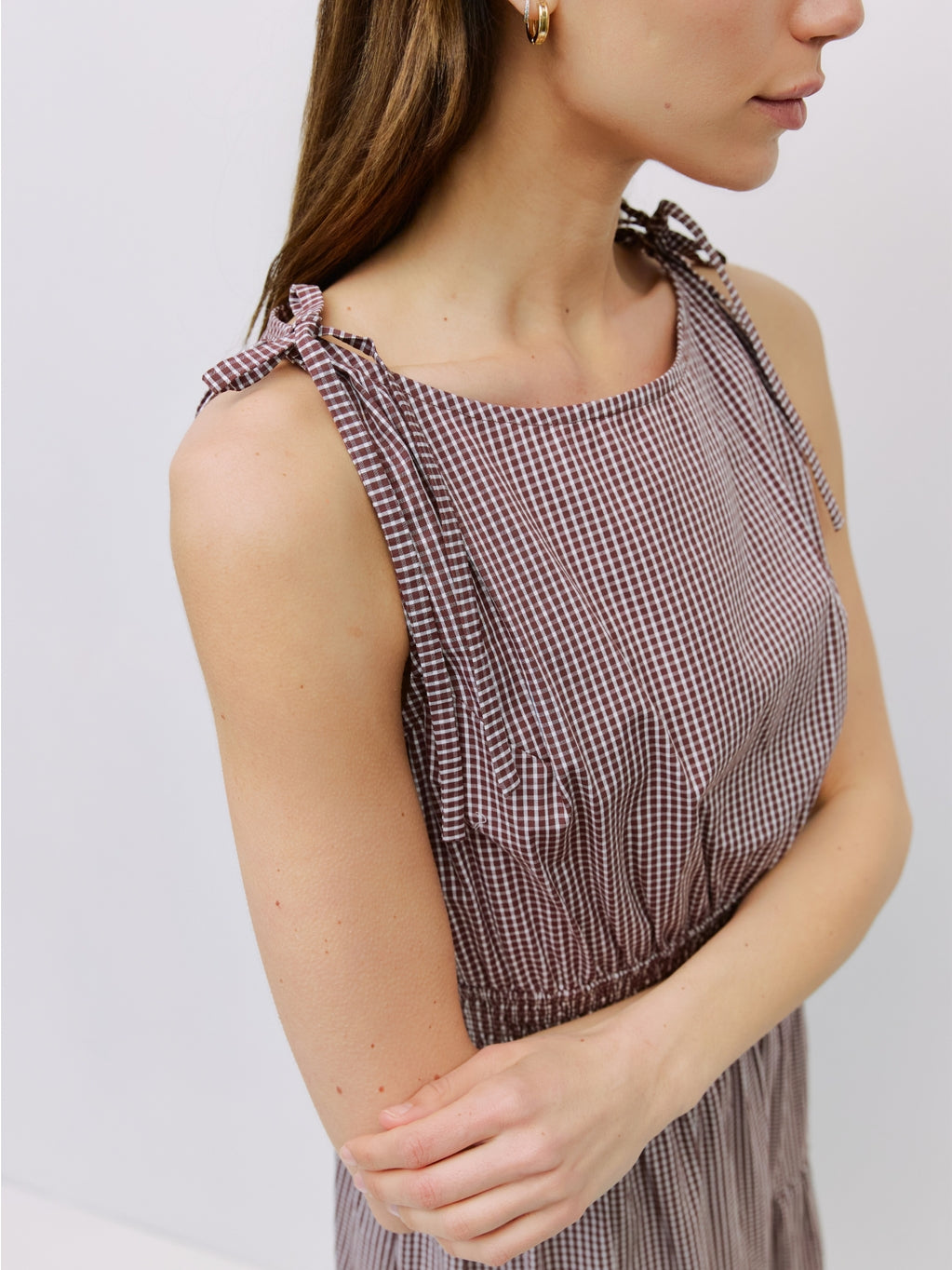 The Carroll Dress - Brown