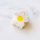 Eco Single Daisy Hair Claw Clip