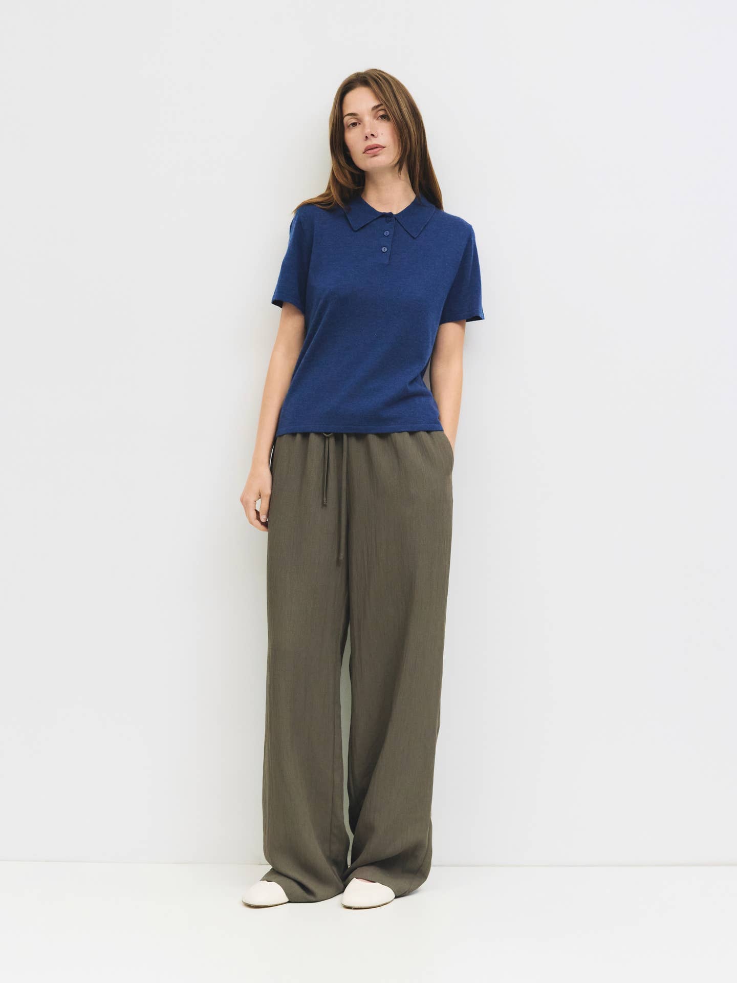 The Gemma Top - Navy
