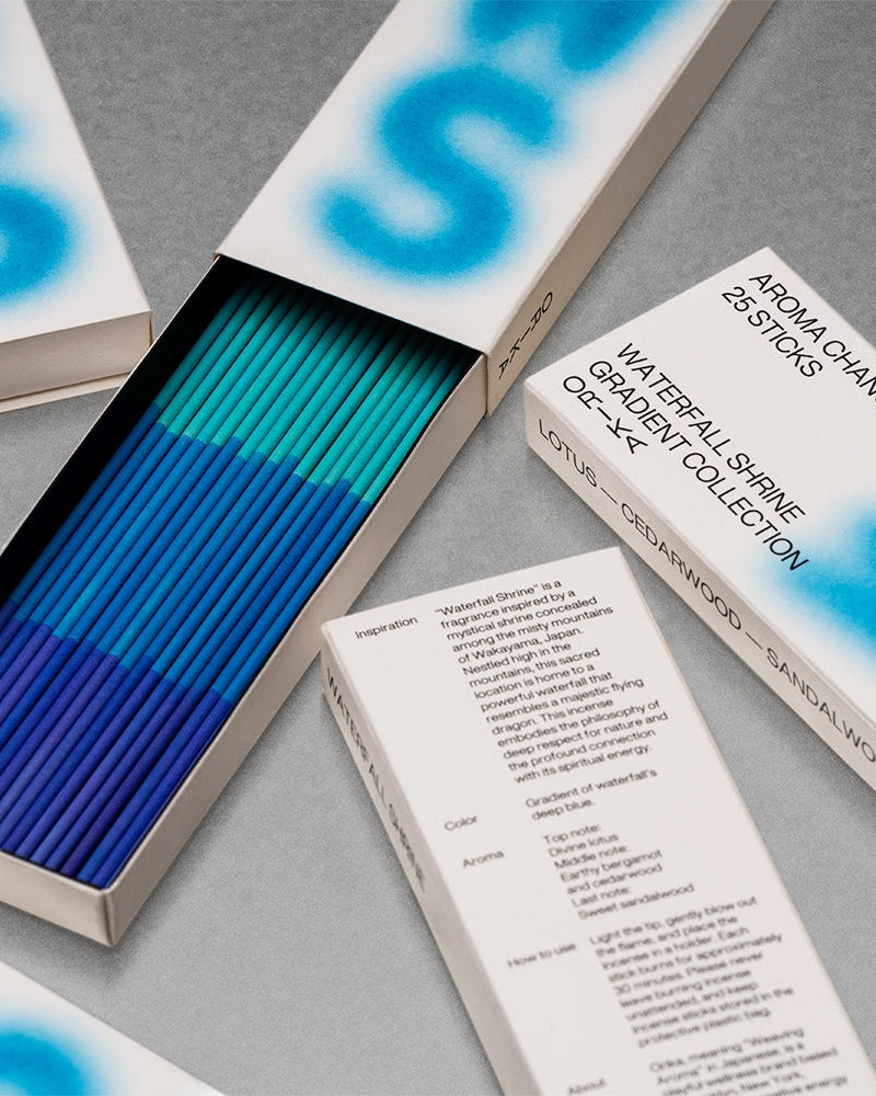 Waterfall Shrine —  Gradient Scent-Changing Incense