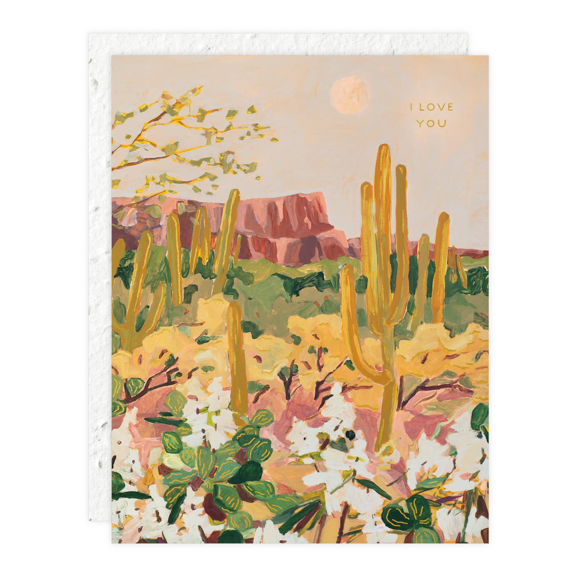 Desert Moonlight Card