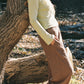 Washed Stripe Trouser - Brown Stripe