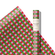 Holiday Checker Wrapping Paper