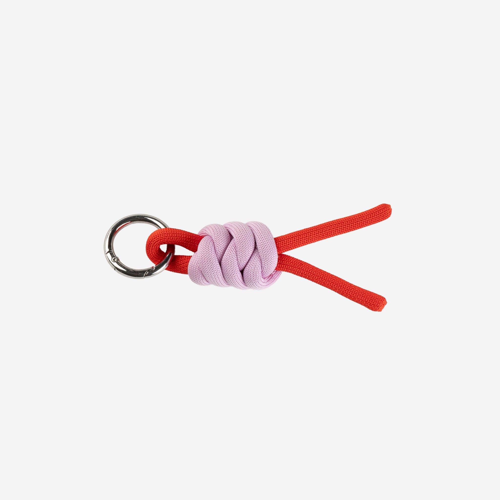 Colorblock Knot Keychain