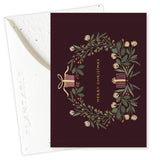 Christmas Wreath Mini Card