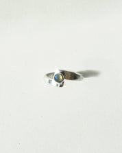 Silver Moonstone Ring