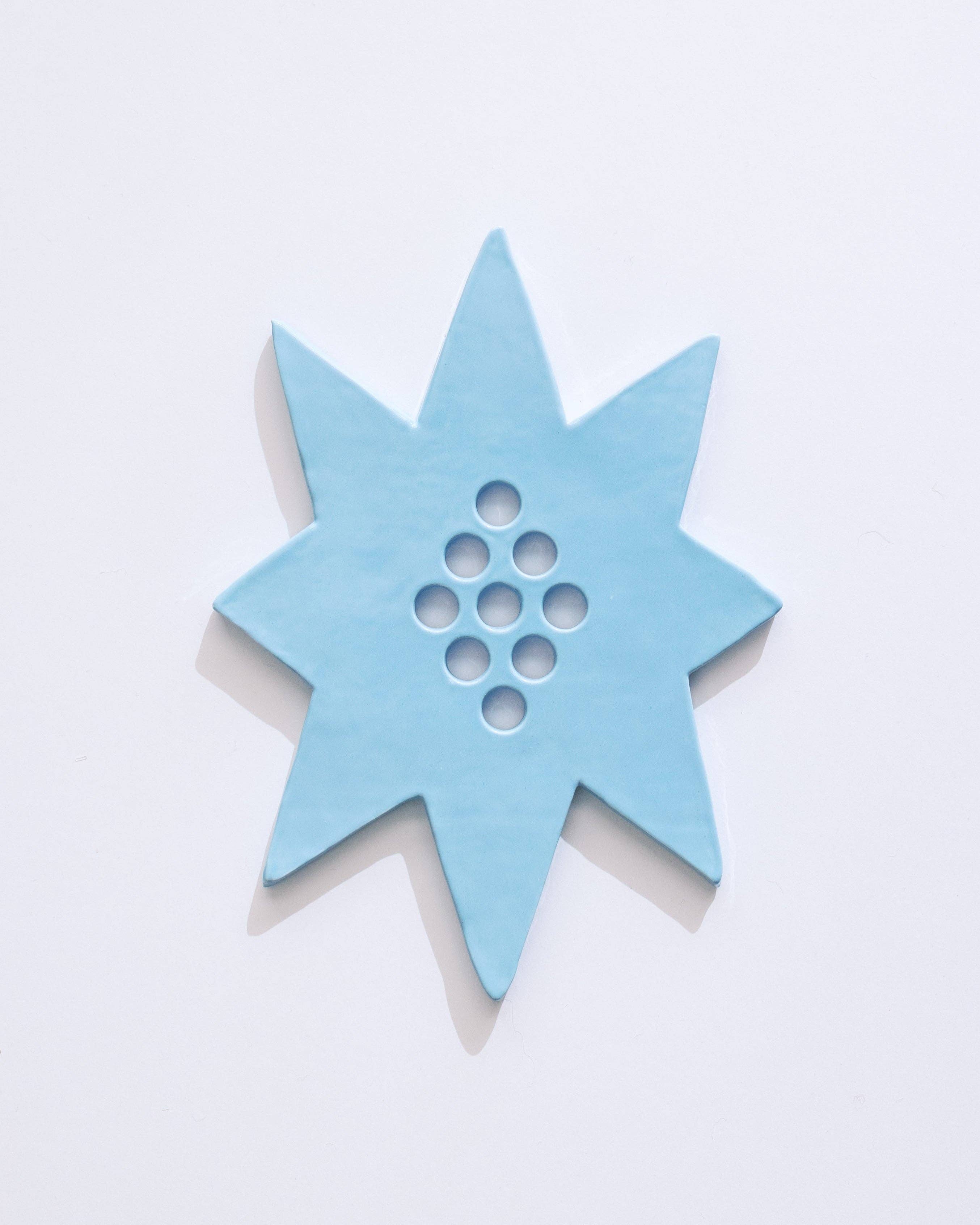 Sky Blue Star Flower Frog