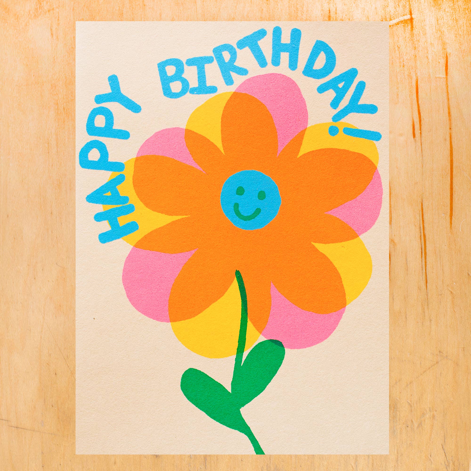Birthday Flower Card
