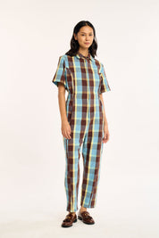 Studio Jumpsuit - Cedar Chex